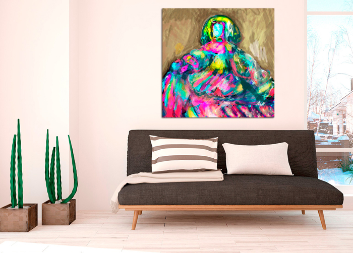 Tableau M&eacute;nine couleurs