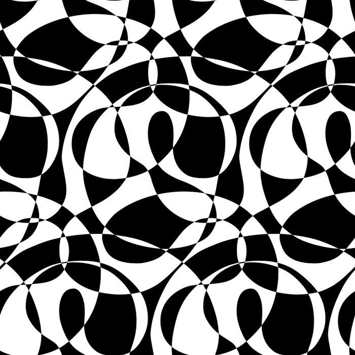 Tableau abstrait formes géométriques