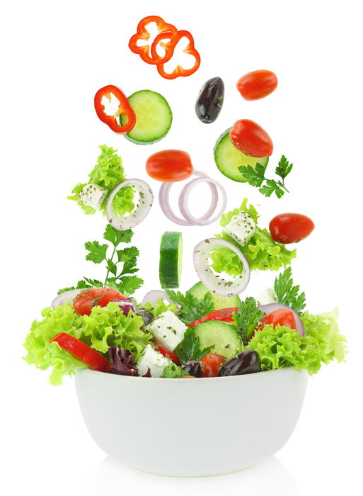 Tableau cuisine salade