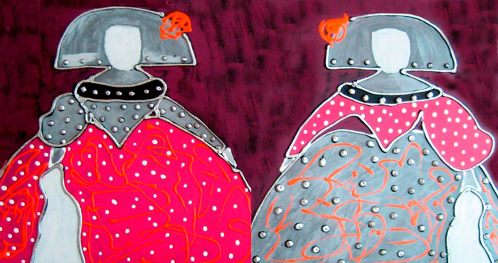 Tableau duo Ménines