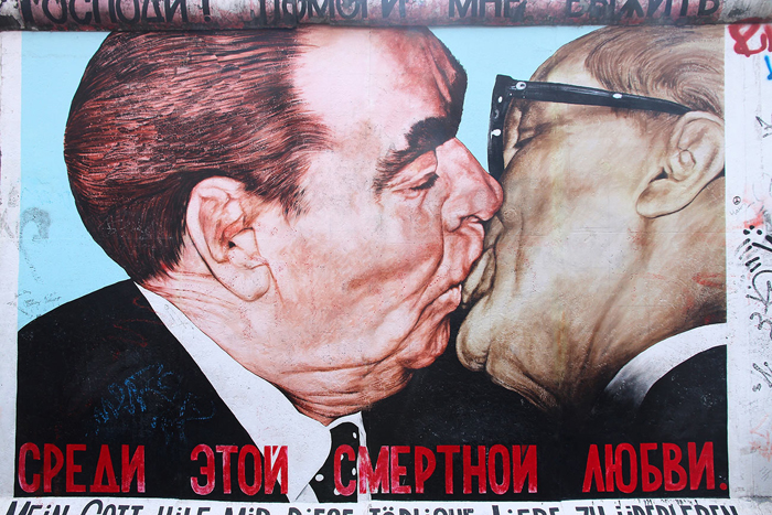 Tableau le baiser de Berlin