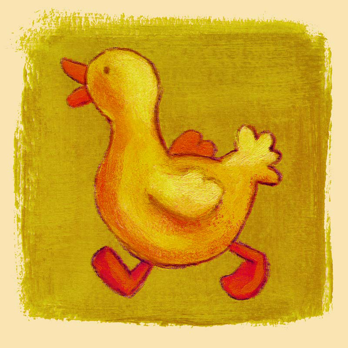 Tableau d'enfants petit canard