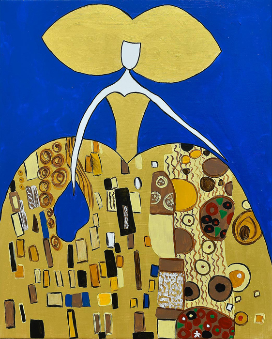 Tableau Ménine Klimt
