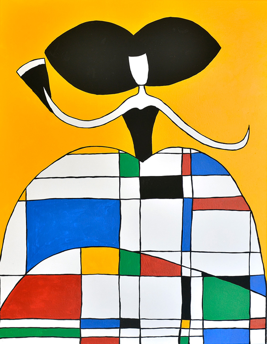 Tableau Ménine Mondrian