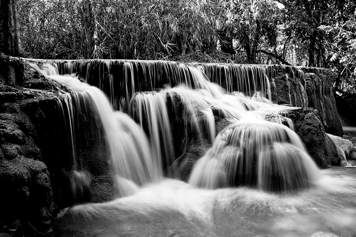 Tableau paysage cascade