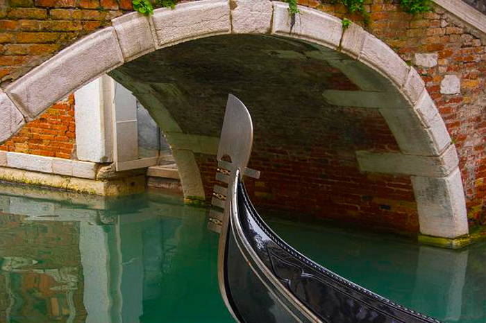 Tableau de gondoles de Venise