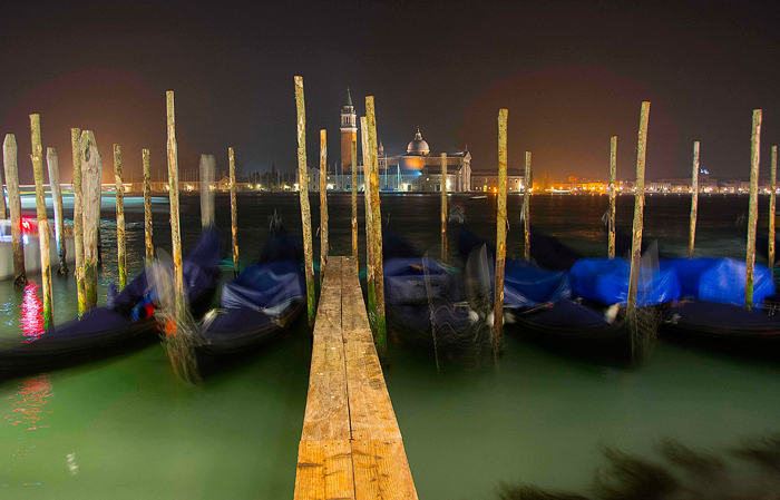 Tableau de gondoles de Venise